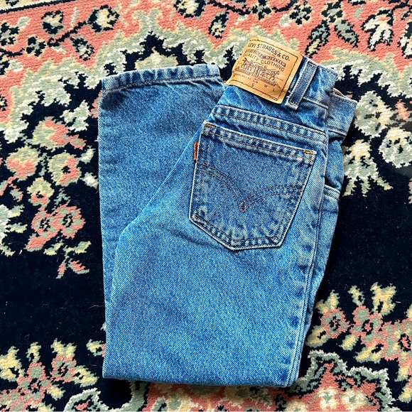 Levi's Other - Vintage Orange Tab Levi’s Kids Size 6 Slim “Little Levi’s”